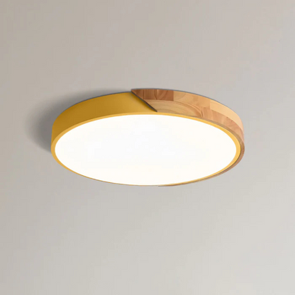 Nordic Wood Trim LED Ceiling Light