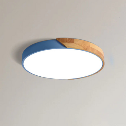 Nordic Wood Trim LED Ceiling Light