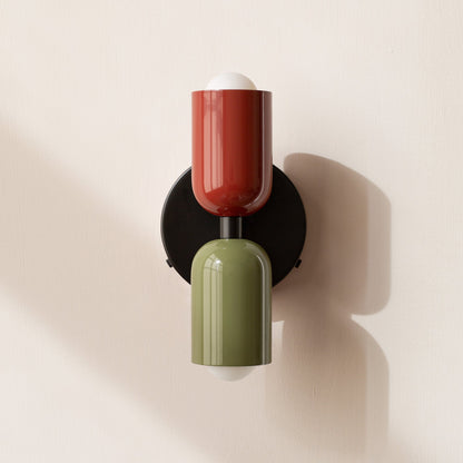 Macaron Colourful Bedside Wall Lamp