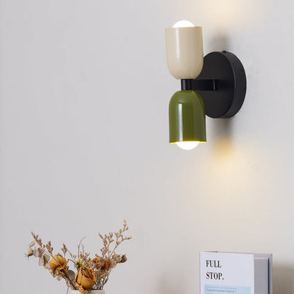 Macaron Colourful Bedside Wall Lamp