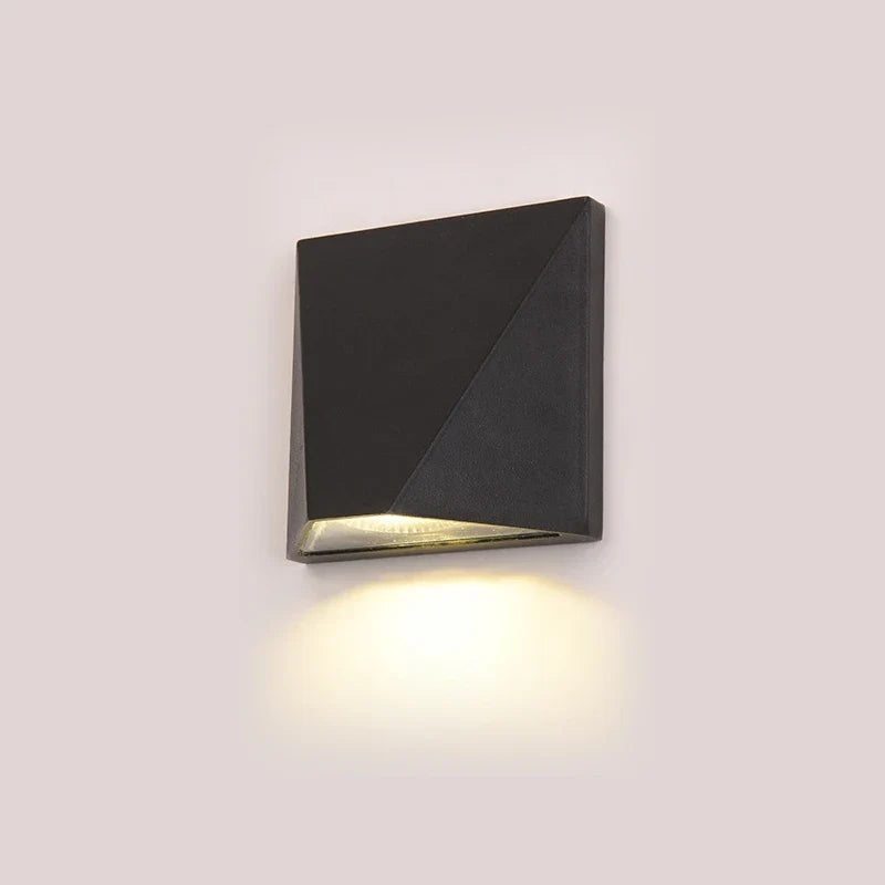 5W Black Aluminium LED Wall Light