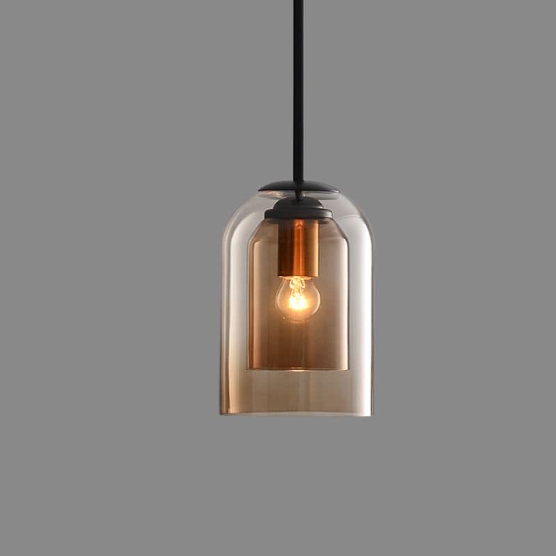 Coloured Glass Nordic Pendant Lamp