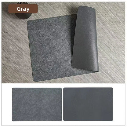 DuoMat Faux Leather Placemats