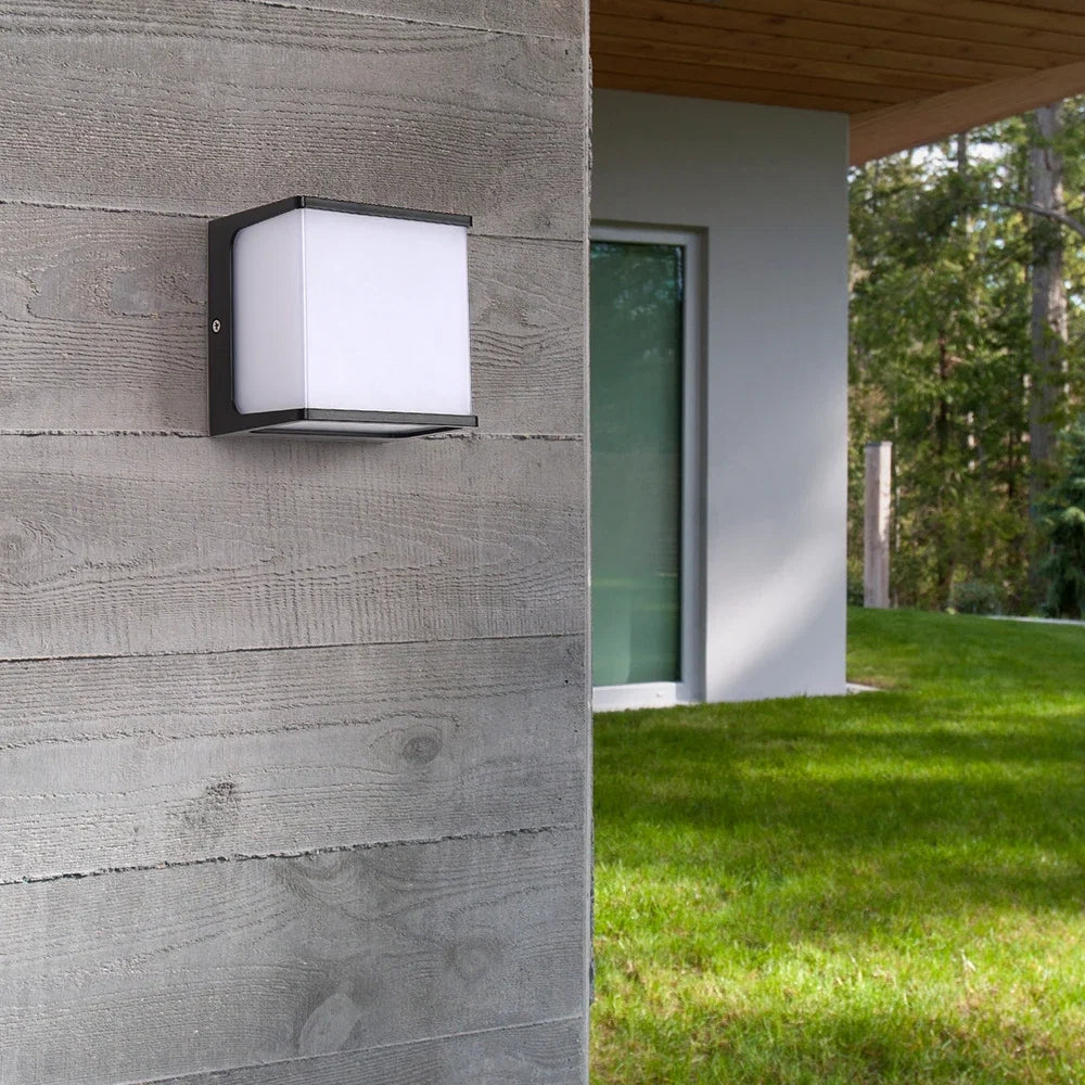 AeroCube Modern LED Outdoor Wall Light