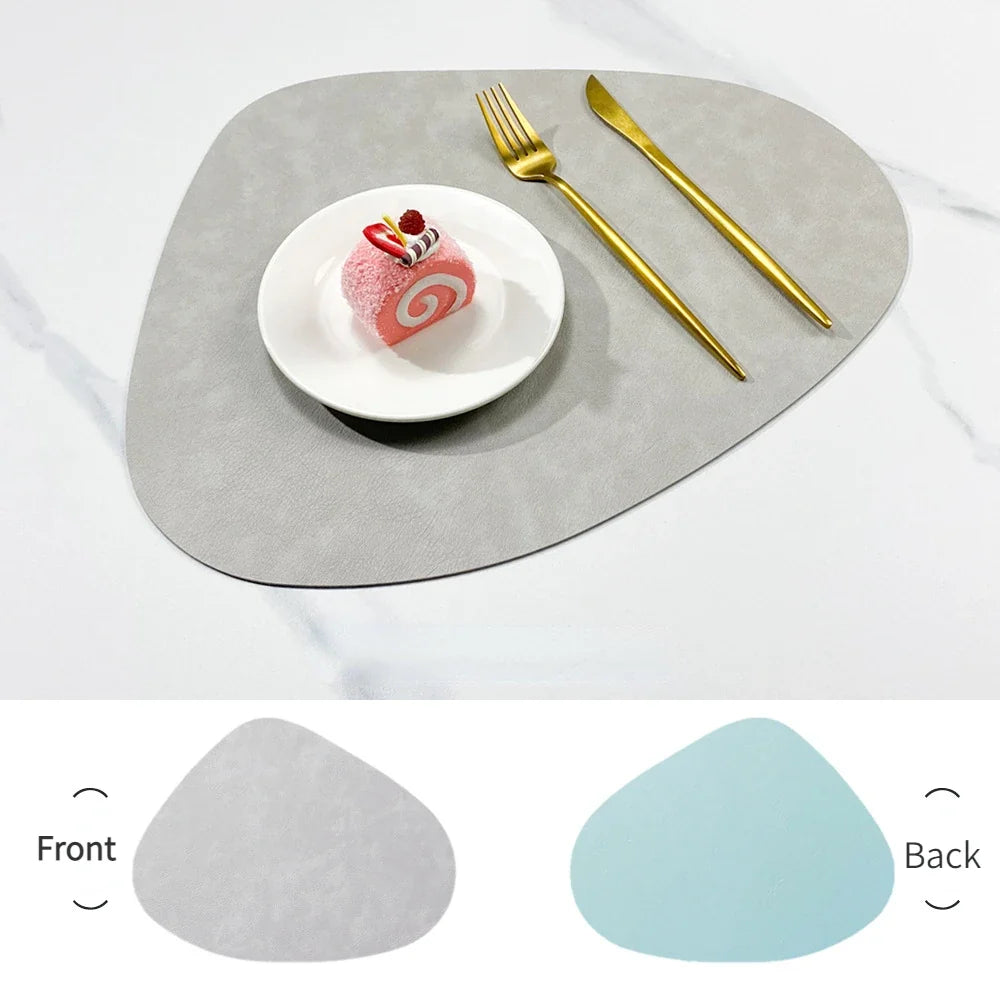 NordicDrop Faux Leather Placemats