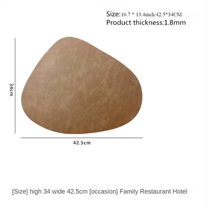NordicDrop Faux Leather Placemats