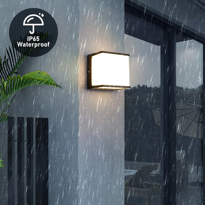 AeroCube Modern LED Outdoor Wall Light