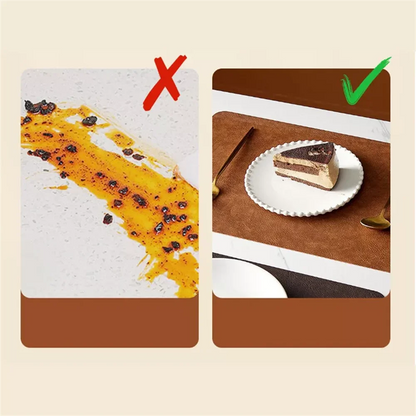 DuoMat Faux Leather Placemats