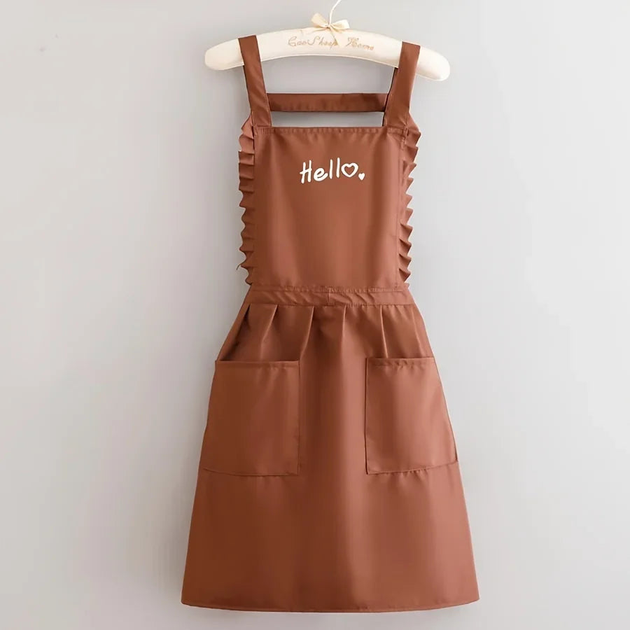 FloraBelle Floral Waterproof Apron