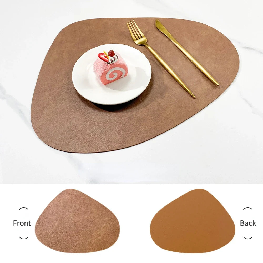 NordicDrop Faux Leather Placemats