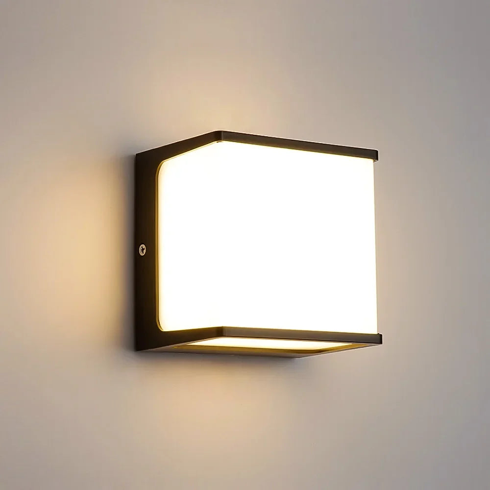 AeroCube Modern LED Outdoor Wall Light