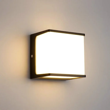AeroCube Modern LED Outdoor Wall Light