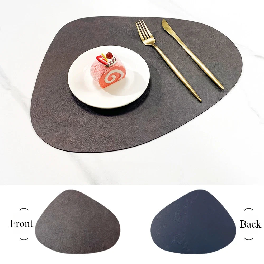 NordicDrop Faux Leather Placemats