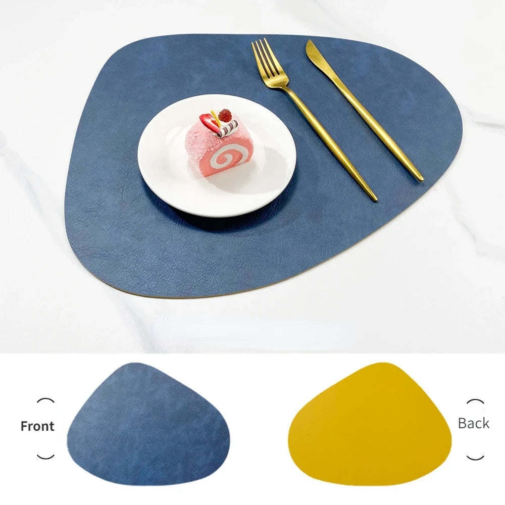 NordicDrop Faux Leather Placemats