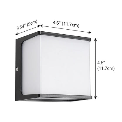 AeroCube Modern LED Outdoor Wall Light
