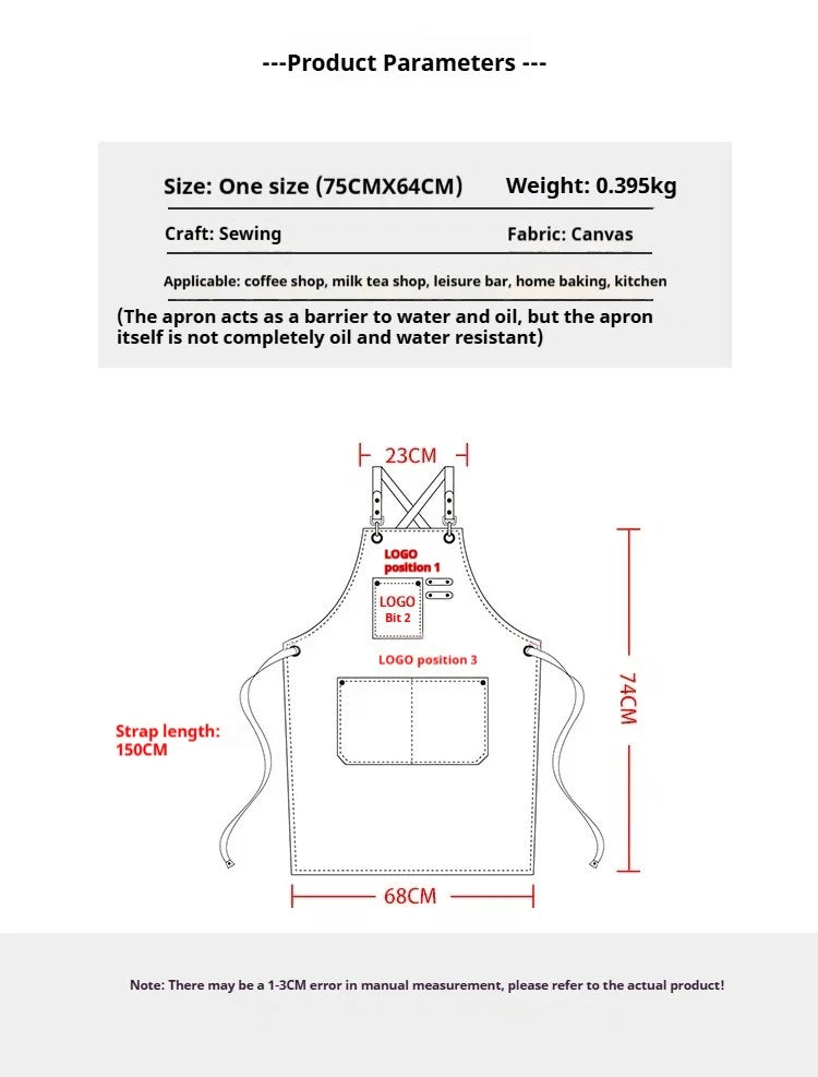 ProWear Canvas Kitchen Apron
