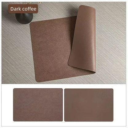 DuoMat Faux Leather Placemats
