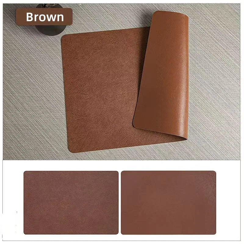 DuoMat Faux Leather Placemats
