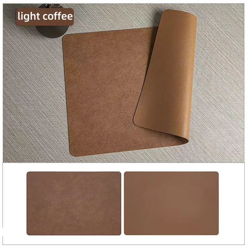DuoMat Faux Leather Placemats