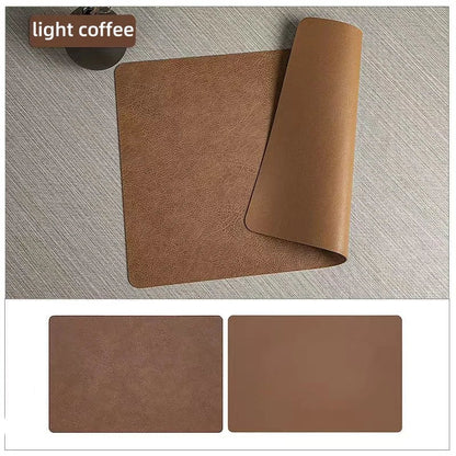 DuoMat Faux Leather Placemats