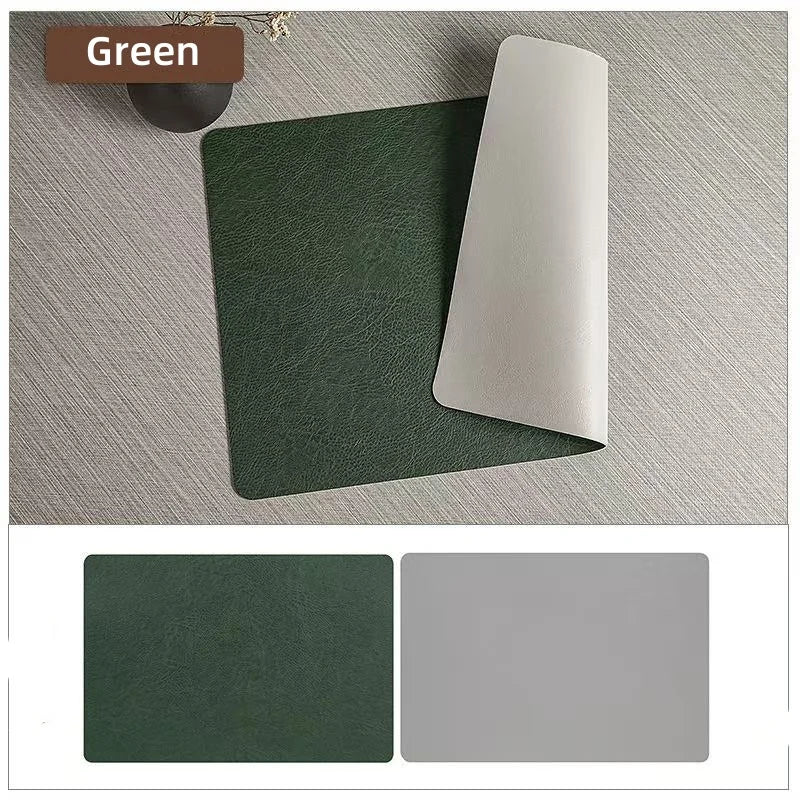 DuoMat Faux Leather Placemats