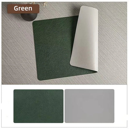 DuoMat Faux Leather Placemats