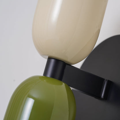 Macaron Colourful Bedside Wall Lamp