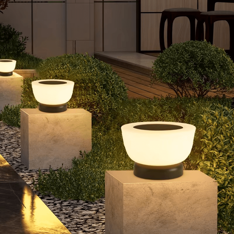 Solar Landing Light Outdoor Pathway Lamp