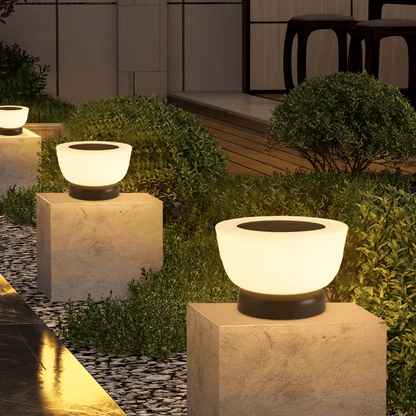 Solar Landing Light Outdoor Pathway Lamp
