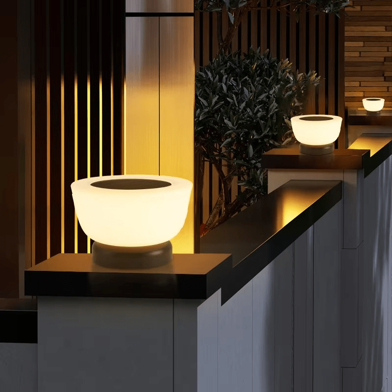 Solar Landing Light Outdoor Pathway Lamp