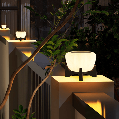 Solar Landing Light Outdoor Pathway Lamp