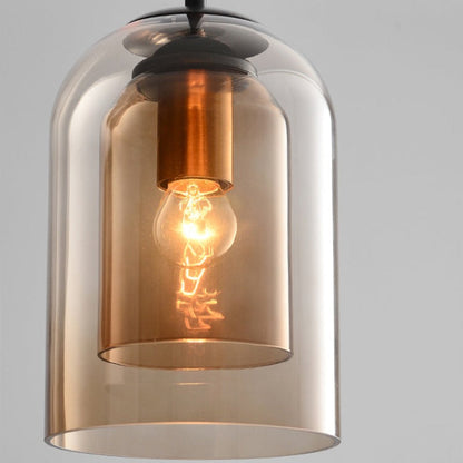 Coloured Glass Nordic Pendant Lamp