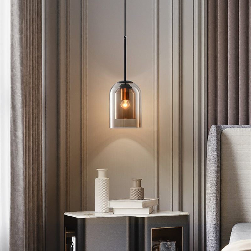 Coloured Glass Nordic Pendant Lamp