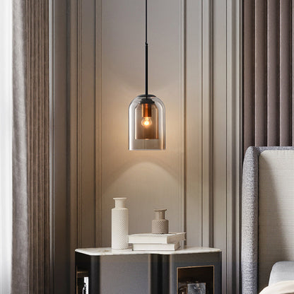 Coloured Glass Nordic Pendant Lamp