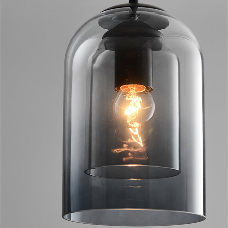 Coloured Glass Nordic Pendant Lamp